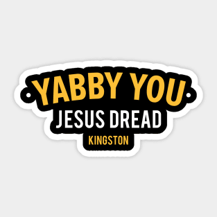 Yabby You: Reggae's Mystical Legend Sticker